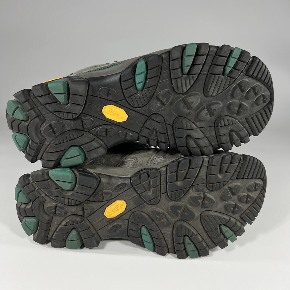 Merrell Moab 3 Mid Waterproof Hiking Boots Brown/Teal Women’s Sz 9 US - Picture 12 of 12